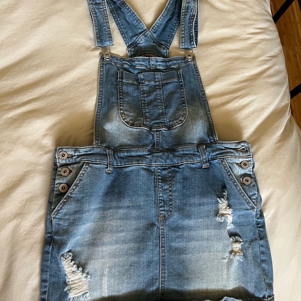 Tinseltown Blue Denim Overalls
